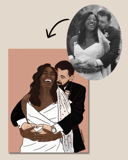 Digital Couple Portrait Commission