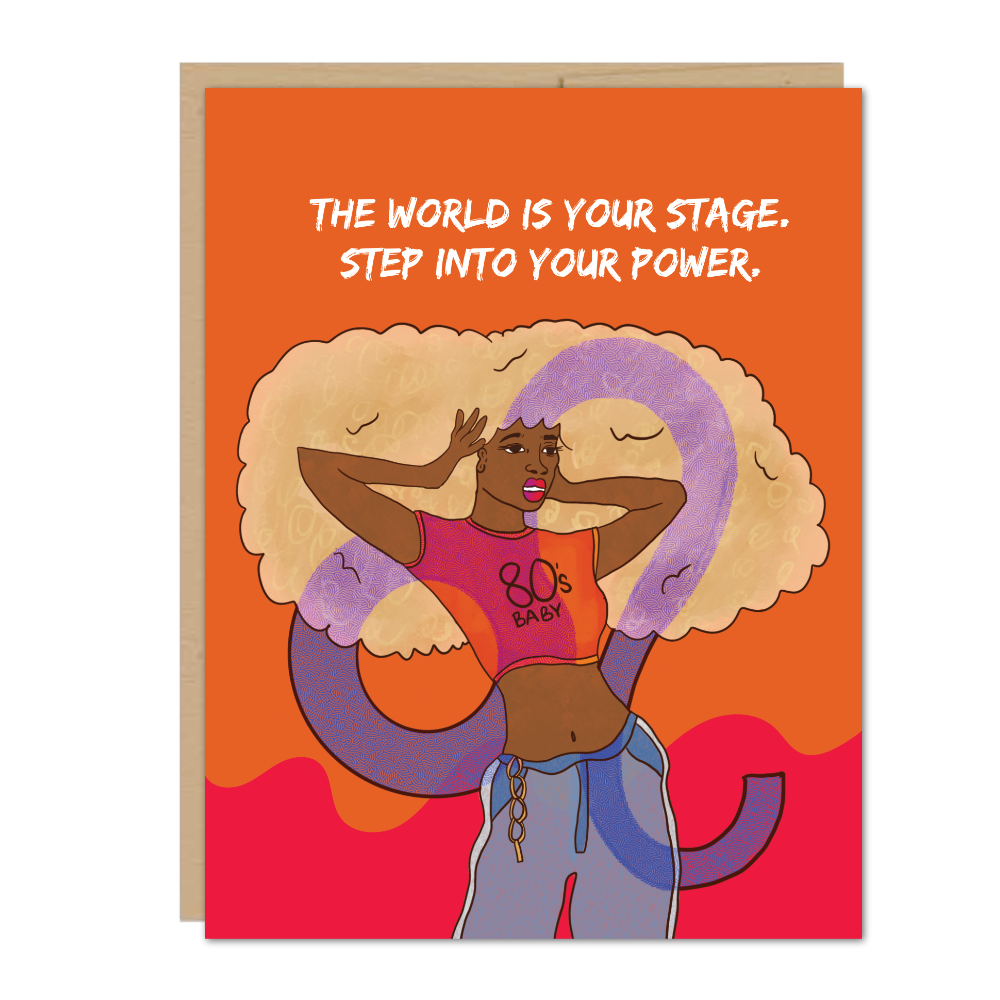 Your Stage Leo Zodiac Greeting Card