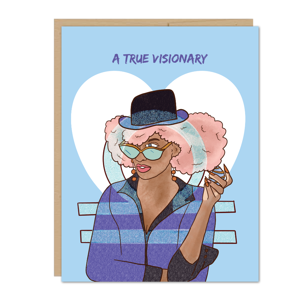 Visionary Libra Zodiac Greeting Card