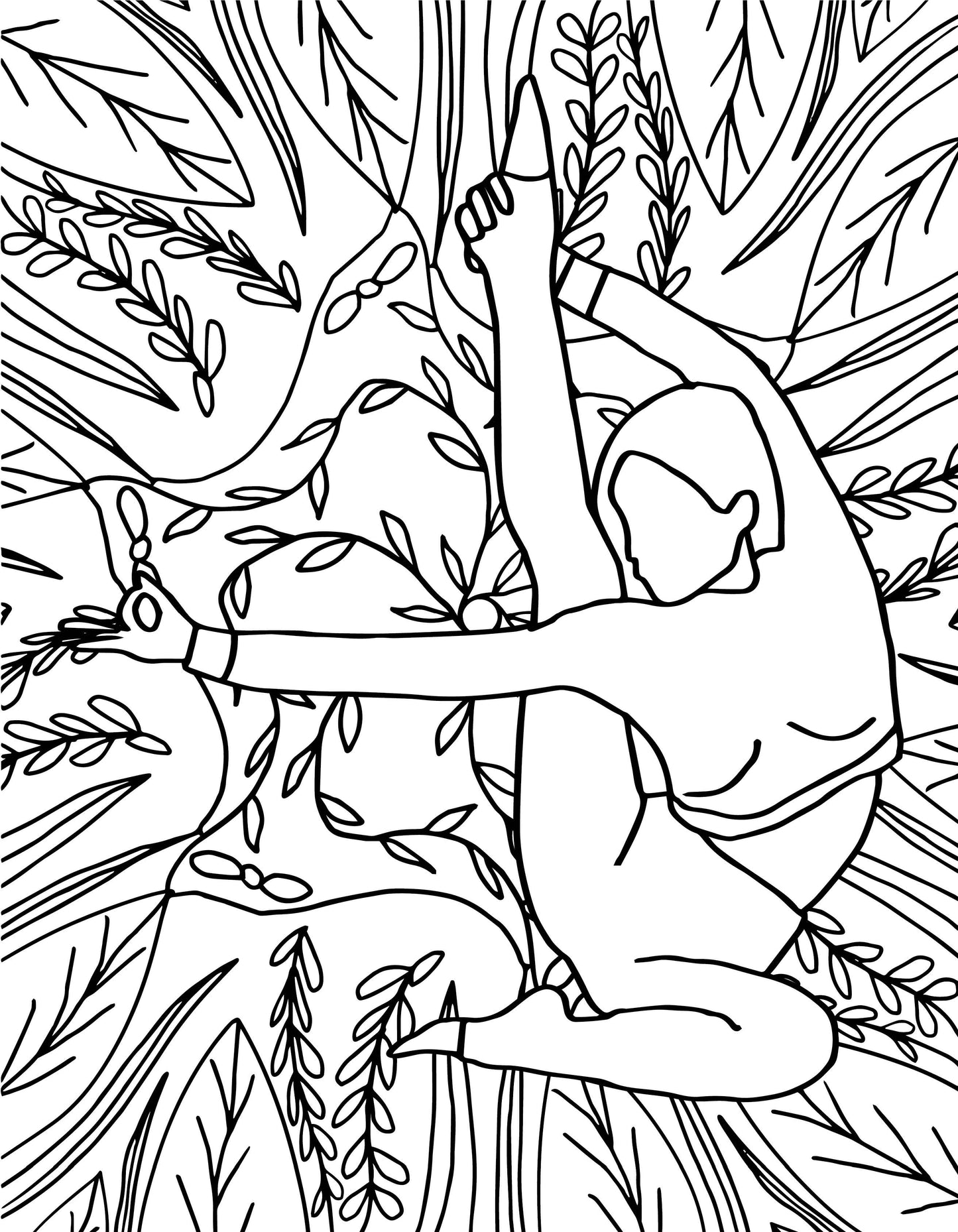 Find Joy Through Color II: A Melanin-Filled Coloring Book for Yogis