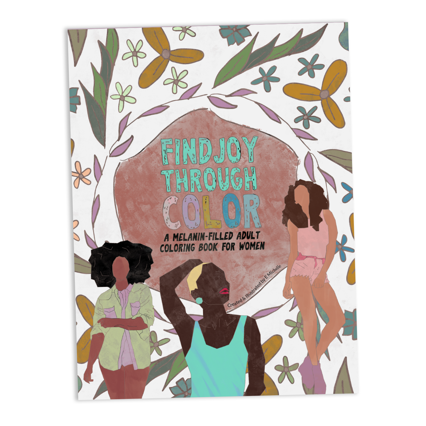 Find Joy Through Color: A Melanin-Filled Coloring Book for Women