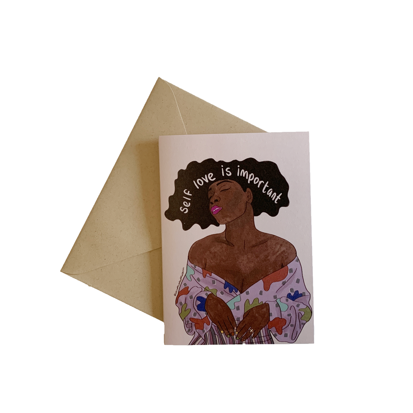 Self Love is Important Greeting Card