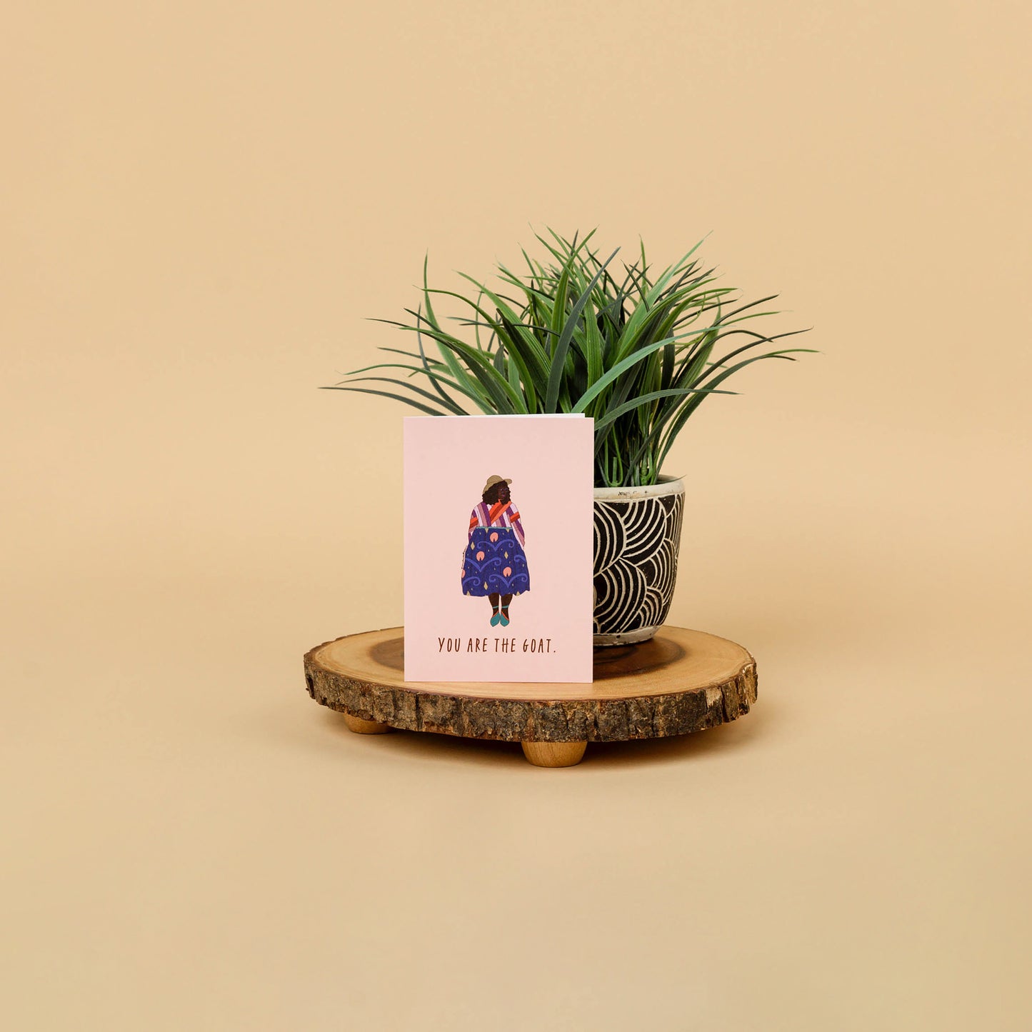 You are the GOAT Greeting Card