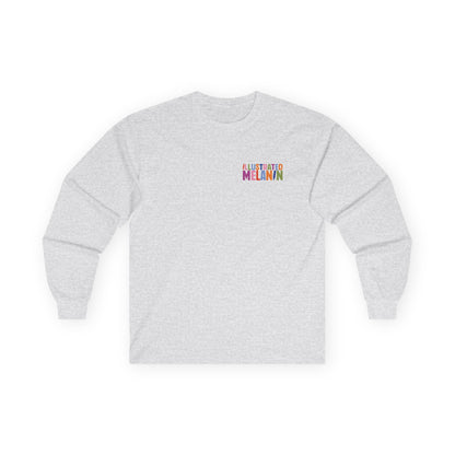 Illustrated Melanin Long Sleeve Tee