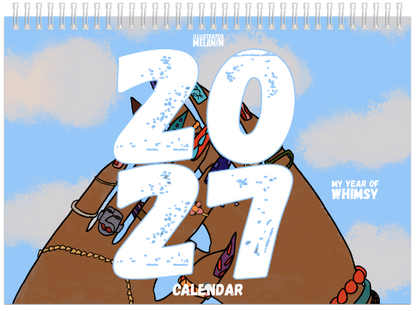 2027 Whimsy Wall Calendars: PREORDER
