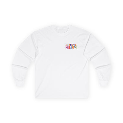 Illustrated Melanin Long Sleeve Tee