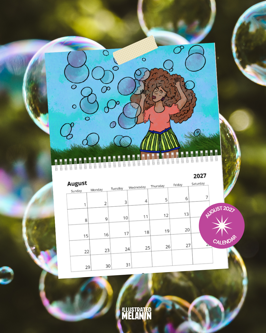 2027 Whimsy Wall Calendars: PREORDER