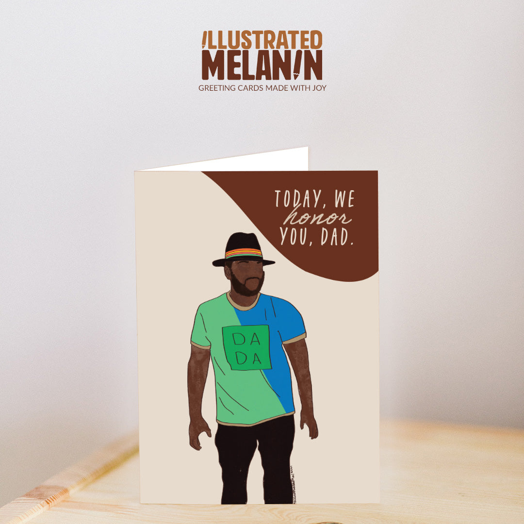 Today We Honor You Dad Greeting Card