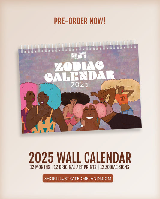 2025 Zodiac Wall or Desk Calendars *presale*