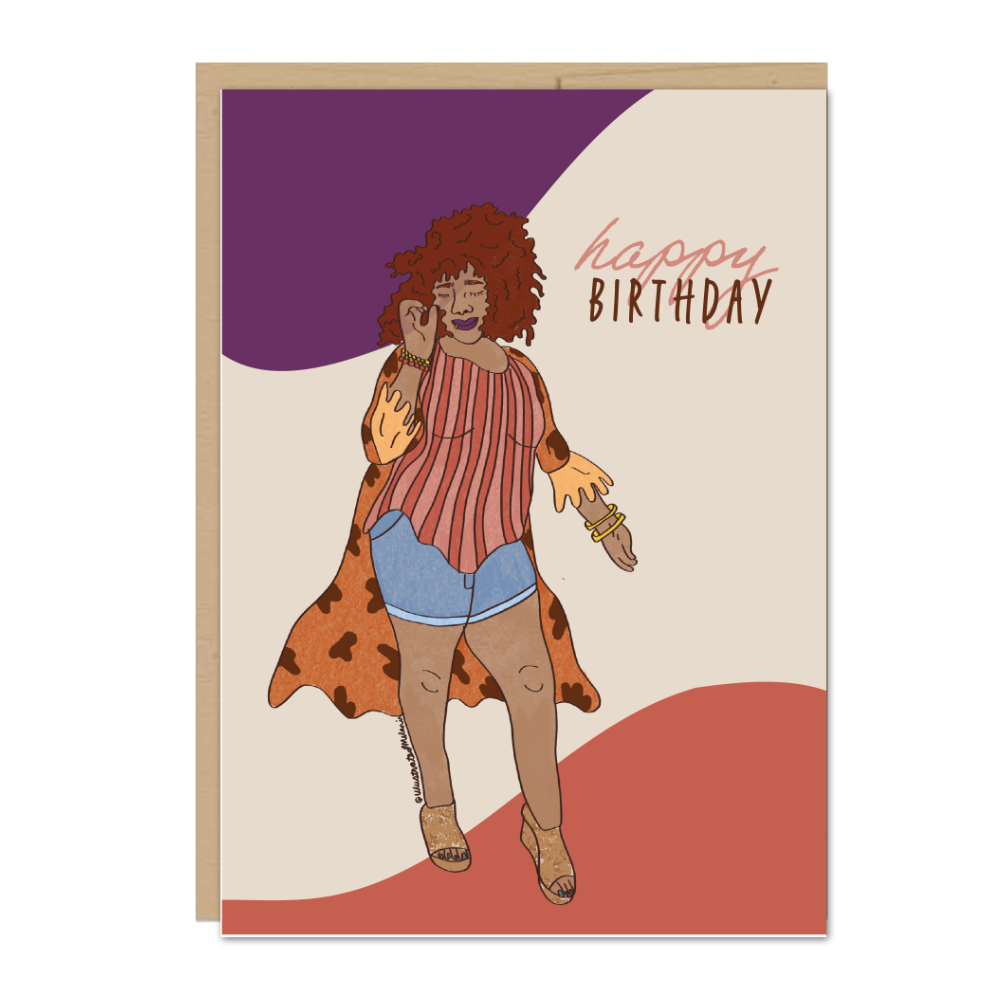 Happy Birthday Greeting Card