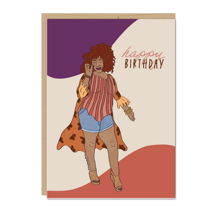 Happy Birthday Greeting Card