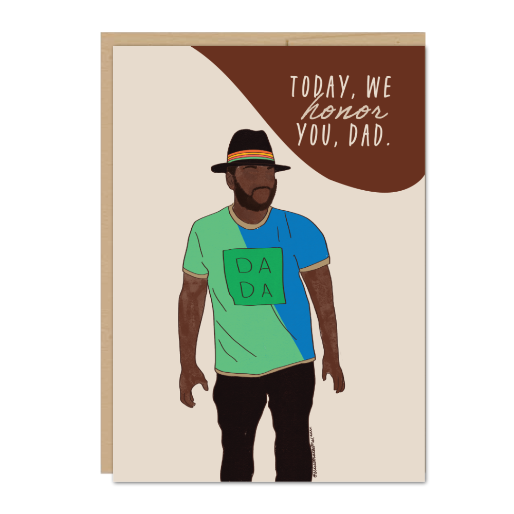 Today We Honor You Dad Greeting Card