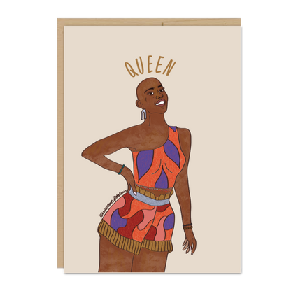 Queen Greeting Card