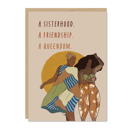 Queendom Greeting Card