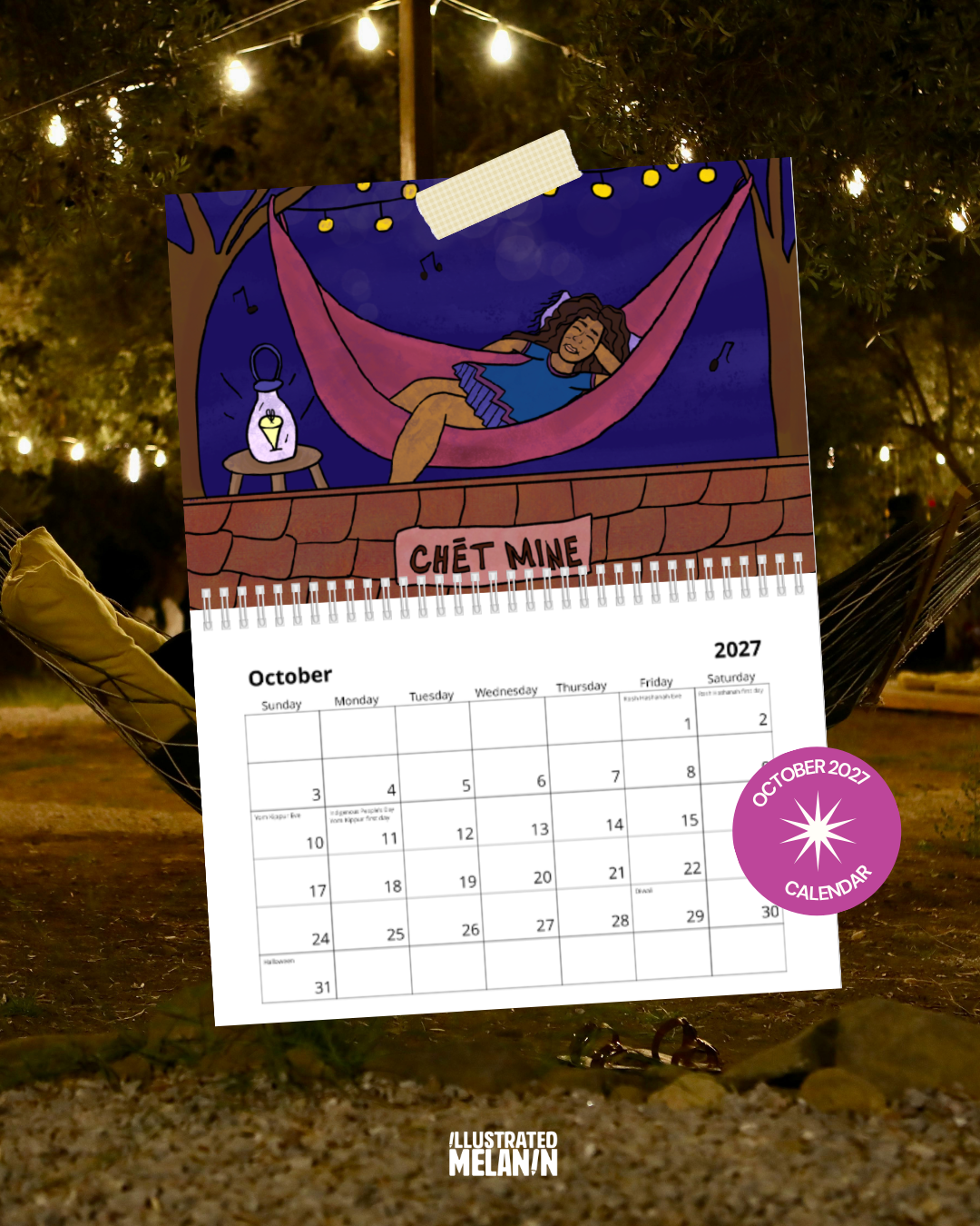 2027 Whimsy Wall Calendars: PREORDER