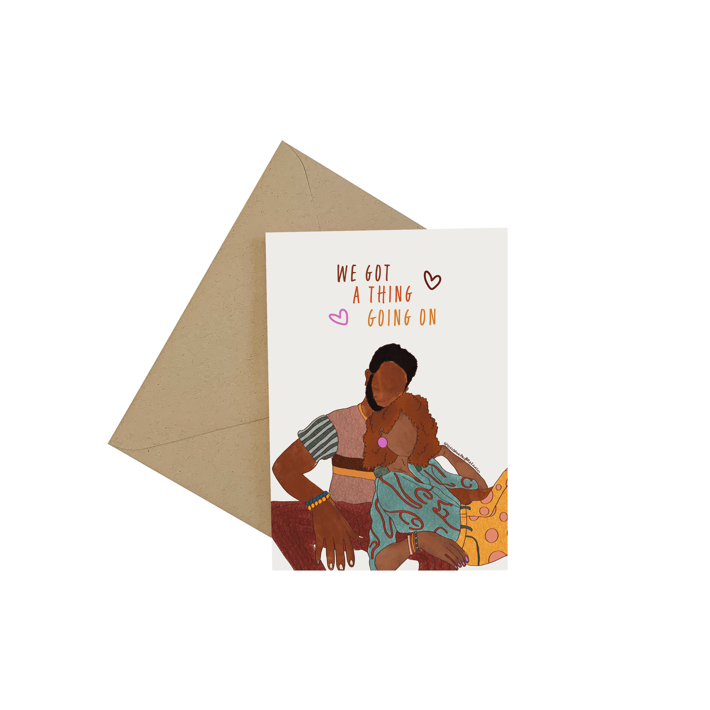 Black Love Greeting Card