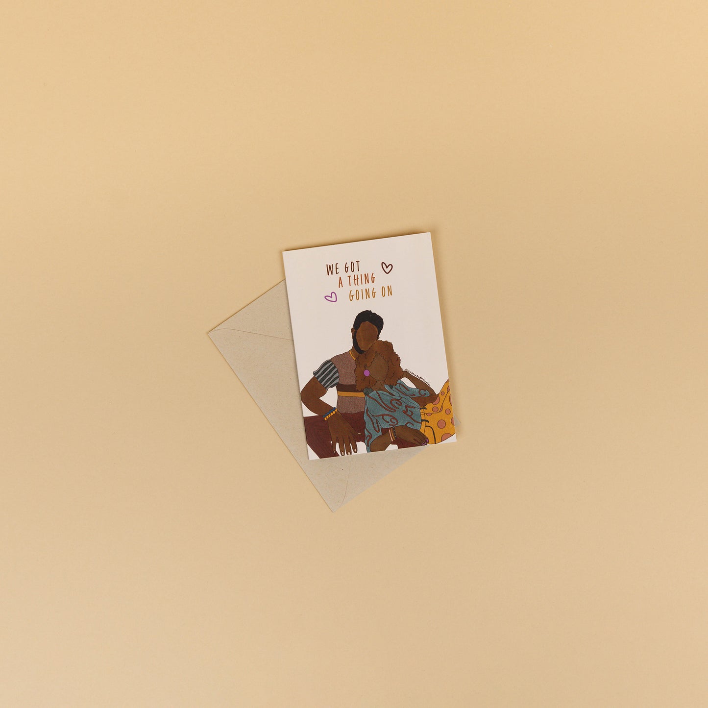 Black Love Greeting Card